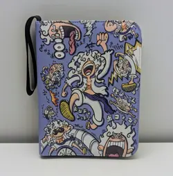 Trading Card Binder For One Piece Cards 400 Pockets (50 Pages) Zippered -- NEW - Image 1