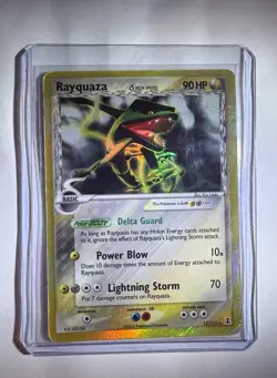 Rayquaza 13/113 Delta Species Holo Rare Pokemon Card 90 HP Lightning Storm - Image 1