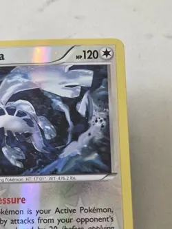 POKEMON LUGIA 78/124 RARE REVERSE HOLOFOIL FATES COLLIDE NM CARD TCG - Image 5