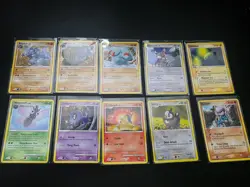 Pokemon 10 Card Lot 2007 - MP-LP L7 - Image 1