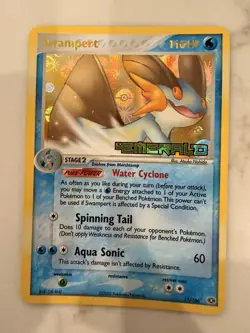 Swampert EX Emerald 11/106 Holo Rare Reverse Holo Pokemon Card - Image 1