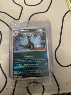 SEALED Umbreon 130/197 Reverse Holo GameStop Stamp Promo Pokemon TCG 2023 Card - Image 1