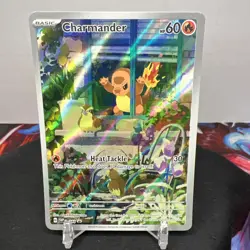 Pokemon TCG Illustration Rare Charmander NM Obsidian Flames ETB Promo Card 044 - Image 1