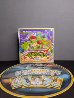 Magic The Gathering Teenage Mutant Ninja Turtles Pizza Bundle - Image 1