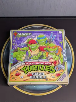 Magic The Gathering Teenage Mutant Ninja Turtles Pizza Bundle - Image 3