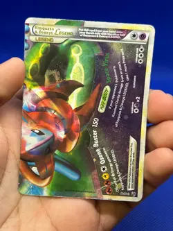 2010 Pokemon Undaunted Rayquaza & Deoxys Legend Bottom 90/90 Ultra Rare HP/DMG - Image 2