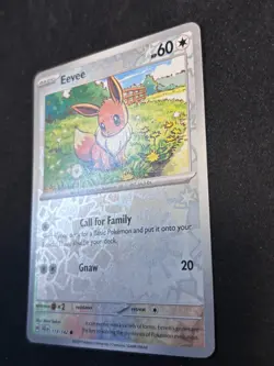Eevee 113/142 Reverse Holo Common 2024 Stellar Crown Pokemon Near Mint - Image 3