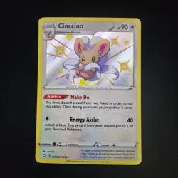 Pokemon Cinccino SV094/SV122 Shining Fates: Shiny Vault Holo (NM) - Image 1