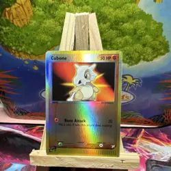 Cubone 40/95 EX Team Rocket Returns Reverse Holo Common Pokemon TCG 2004 - Image 1