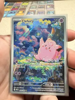 Pokemon TCG Clefairy Full Art 094/088 English Mysterious Mountains Mint Gradable - Image 1