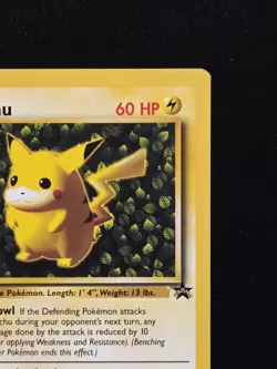 Pikachu Black Star #1 - WotC League Promo Pokemon 1999 Wizards Of The Coast TCG - Image 4