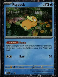 Psyduck 007 Holo Promo ME: Mega Evolution Promo Pokemon Near Mint - Image 1