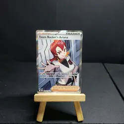 Team Rockets Ariana 224/182 Pokemon Destined Rivals TCG Trainer Supporter - Image 1