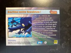 25426M - POKEMON TOPPS SCREEN SNAPS SNAP 06 Scarhino contre Scarabrute ! - Image 2