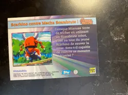 25426M - POKEMON TOPPS SCREEN SNAPS SNAP 07 Scarhino contre Mecha Scarabrute ! - Image 2