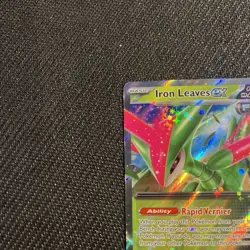 Iron Leaves EX 128 Gouging Fire EX 144 Pokemon Scarlet Violet Promo - Image 4