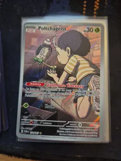 Poltchageist 171/167 - Twilight Masquerade Illustration Rare Holo Pokemon TCG NM - Image 1