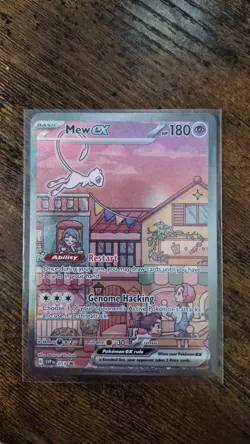 Mew EX SVP 053 Holo Pokemon Black Star Promo 151 Scarlet and Violet - Image 1