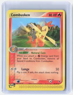 Combusken 28/109 Uncommon Ruby & Sapphire Pokemon Lightly Played - Image 1
