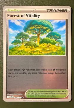 Pokemon TCG Forest of Vitality 188/217 Ascended Heroes ME2.5 Reverse Holo NM - Image 1