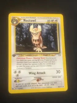 Noctowl - 1st Edition - 42/111 Neo Genesis - Pokemon TCG - Image 1