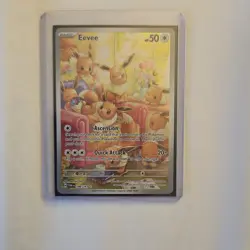 Pokemon Eevee Illustration Rare Holo Sv06 Twilight Masquerade 188/167 50 HP - Image 1