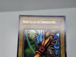 YuGiOh Right Leg of the Forbidden One LOB-120 1st Edition Ultra Asian English LP - Image 2