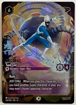 Disney's Lorcana - Frozone - Super Cool - ENCHANTED - Wilds Unknown 226/204 - Image 1