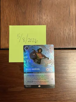 Bruno Madrigal - Oasis Oracle - 218/204 - Epic Disney Lorcana Wilds Unknown - Image 1