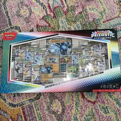 Pokemon TCG SV Prismatic Evolutions Lucario EX & Tyranitar EX Premium Collection - Image 1