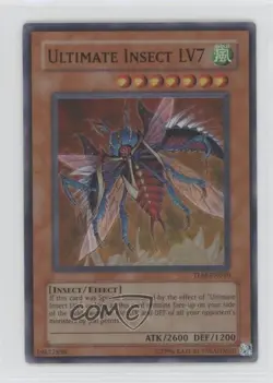 SR - Ultimate Insect LV7 YuGiOh The Lost Millenium #TLM-EN010 2005 - Image 1