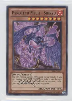 Pyrotech Mech - Shiryu Unlimited YuGiOh Cosmo Blazer #CBLZ-EN041 - Image 1