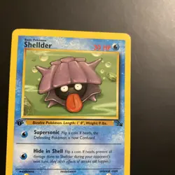 Pokemon TCG Shellder Fossil, 1st Edition Common Card 54/62 - Image 2