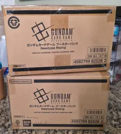 Japanese Gundam Card Game: Newtype Rising GD01 Sealed Case - Shipped from US - Image 1