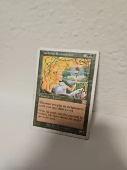 MTG Simplified Chinese 6th Edition Verduran Enchantress Magic the Gathering Card - Image 1