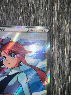 Pokemon TCG Skyla Holo Ultra Rare Full Art Card Shining Fates 072/072 - Image 4