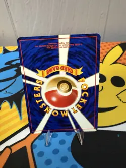NM-NM+ Swirled Pokemon Pocket Monster Trainer Team Rocket Holo Card 1996 - Image 3