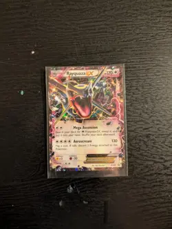 Pokemon Rayquaza-EX Ultra Rare Promo Card XY69 LP Condition - Image 1