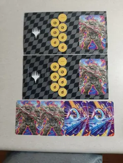 Lot of 2 MTG Aetherdrift Card Storage Bundle Boxes/Pre Release Deck Box/Dividers - Image 3
