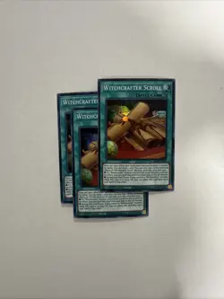 3x Witchcrafter Scroll - MP20-EN230 - Super Rare - 1st Edition Yu-Gi-Oh! M/NM - Image 1