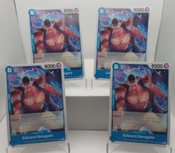 Edward Newgate Playset - OP14-044 x4 - The Azure Sea's Seven - One Piece TCG - Image 1