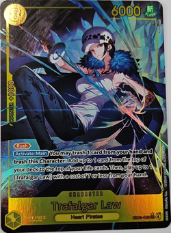 Trafalgar Law EB03-062 (Secret Rare) - One Piece Heroines Edition - Image 1