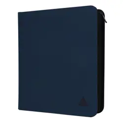 Trading Card Binder, 9 Pocket Fit 1404 Cards - Metal D-Ring Card Holder with ... - Image 1