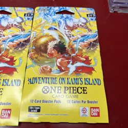 One Piece OP-15 Adventure On Kami’s Island Sleeved Booster Pack Lot Of 4 New 🔥 - Image 5