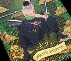 Displate Limited Edition RORONOA ZORO - One Piece, Metal Poster - Sealed - Image 4