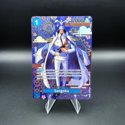 One Piece Sengoku OP07-046 (SP) OP14 The Azure Sea's Seven NM Foil - Image 1