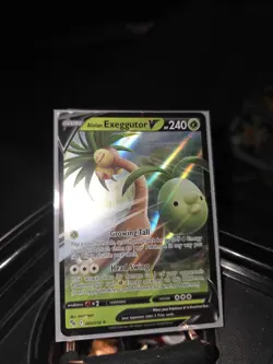 Pokemon Alolan Exeggutor v TCG Card 005/078 Pokemon Go - Image 2