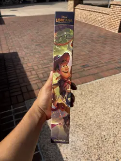 IN HAND Disney Lorcana Wilds Unknown Toy Story Limited Edition Foil Play Mat NEW - Image 1