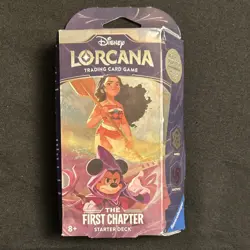 Disney Lorcana The First Chapter Starter Deck Moana and Mickey Mouse TCG - Image 1