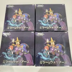 Weiss Schwarz Booster Pack Disney Disney Mirror Warriors Box Japanese NEW 4BOX - Image 1